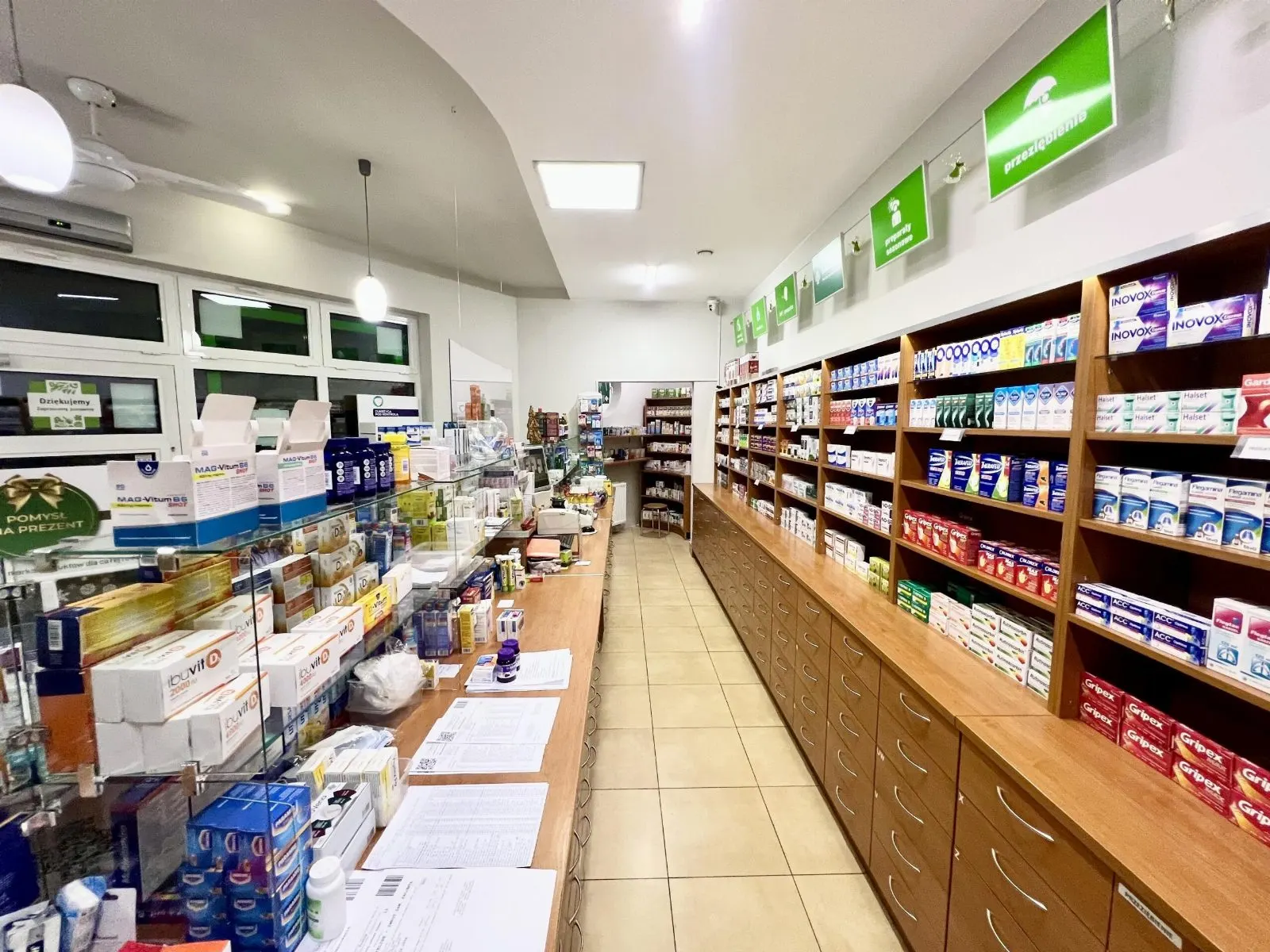 Apteka / lokal 115 m² – centrum Kielc