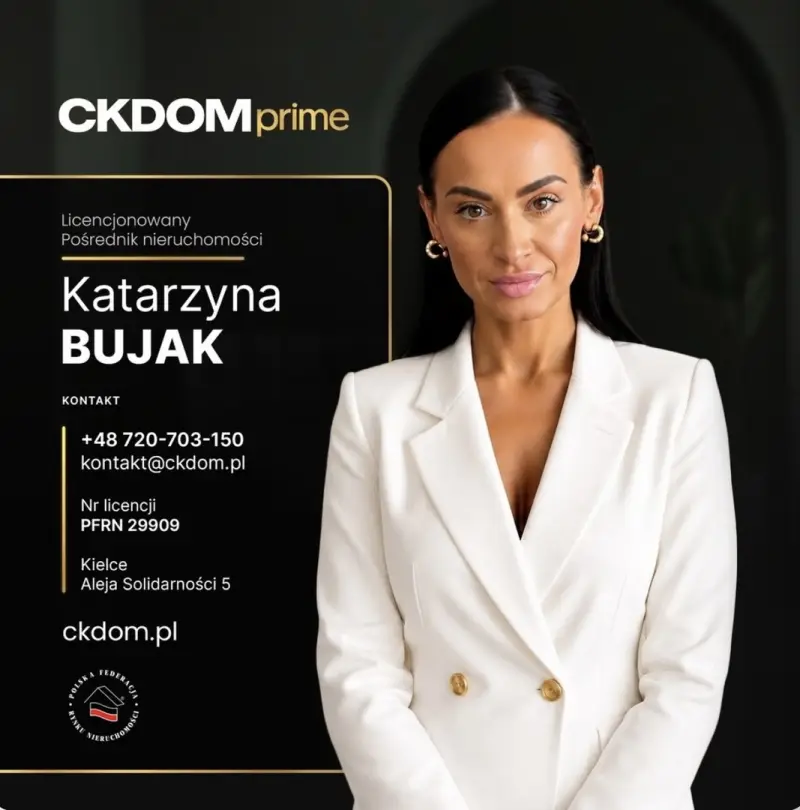 Katarzyna Bujak – starszy doradca ds. nieruchomości, CKDOM Prime Kielce