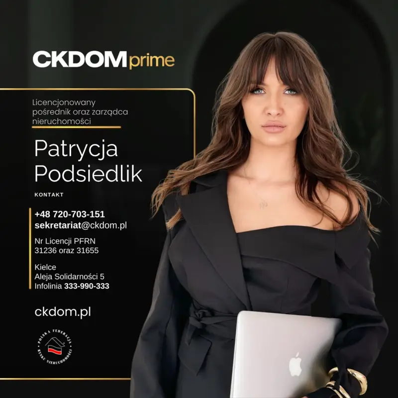 Patrycja Podsiedlik – kierownik ds. najmu, CKDOM Prime Kielce