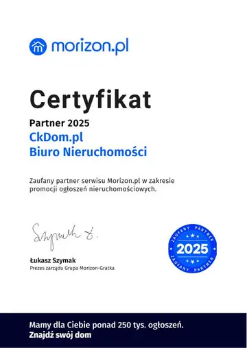 Morizon.pl – Partner 2025 – CKDOM Prime